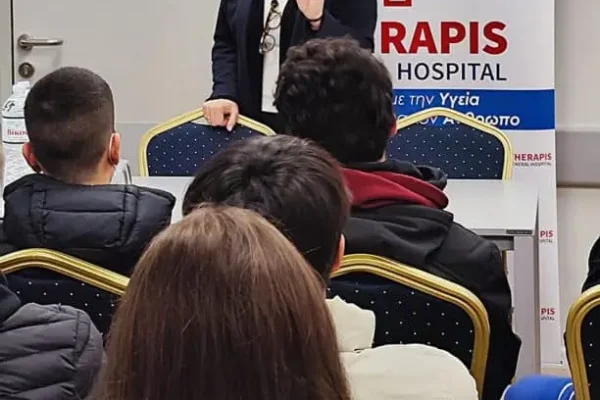 Εκπαιδευτική επίσκεψη μαθητών της Β’ Λυκείου της Λεοντείου Σχολής στο Therapis General Hospital