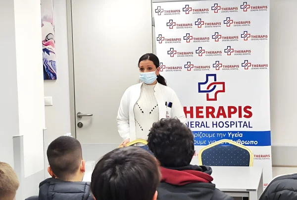 Εκπαιδευτική επίσκεψη μαθητών της Β’ Λυκείου της Λεοντείου Σχολής στο Therapis General Hospital